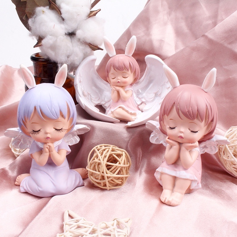 Mô Hình Công Chúa Hoạt Hình Dùng Trang Trí Bánh Kem