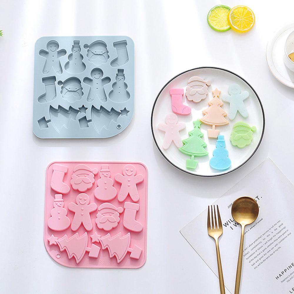 PINEVN Khuôn Silicone Làm Bánh Tạo Hình Chủ Đề Giáng Sinh