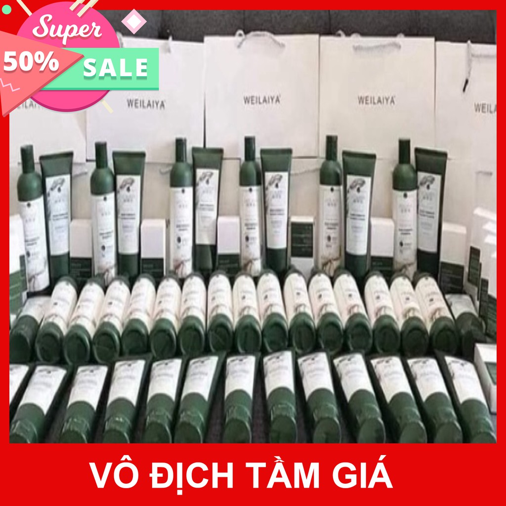 [CHÍNH HÃNG] Bộ DẦU GỘI, Xả 🍎 FREESHIP 🍎 DẦU Gội ,Xả GỪNG WEILAYA - KÍCH THÍCH MỌC TÓC Tặng Kèm 1 cặp mini | BigBuy360 - bigbuy360.vn