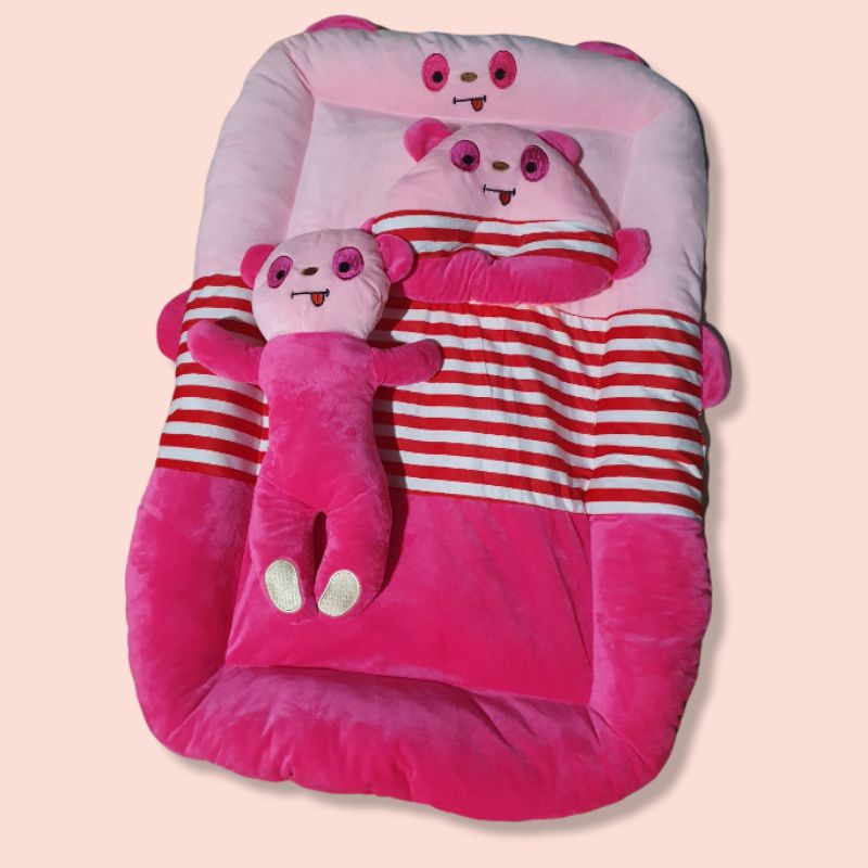 Bộ nệm gối cho bé hình thú(65×95cm)