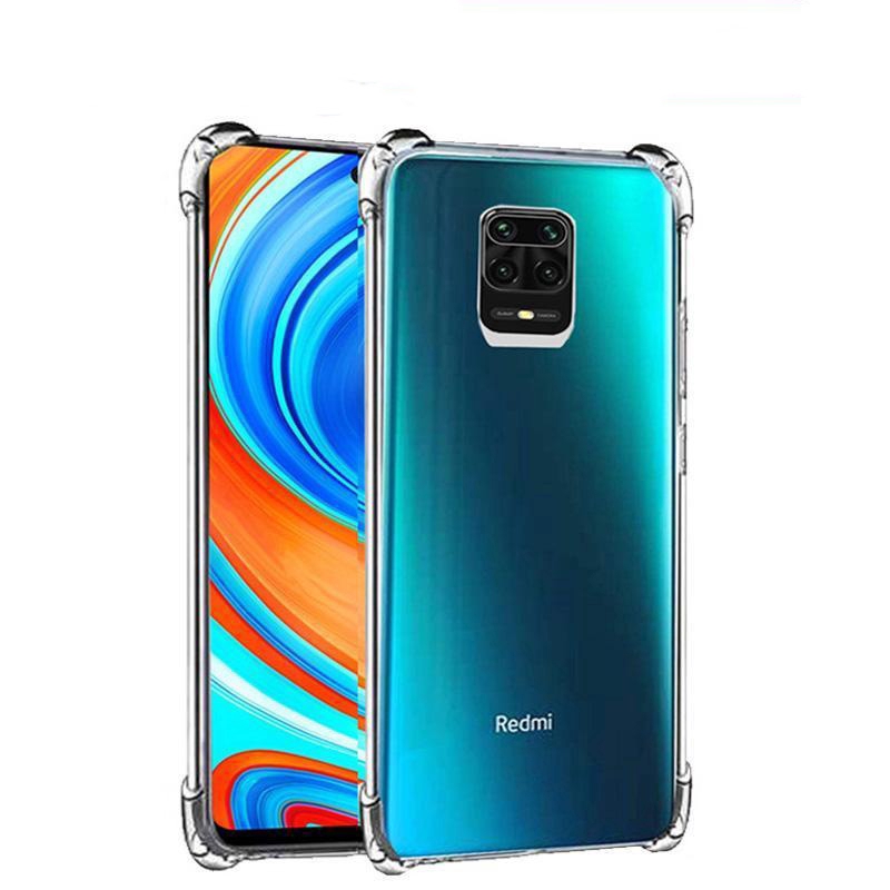 Ốp điện thoại mềm trong suốt chống sốc cho Xiaomi Redmi 9 9T 8 7 Note 10 9 9s 8 7Pro 8A 7A 9A 9C