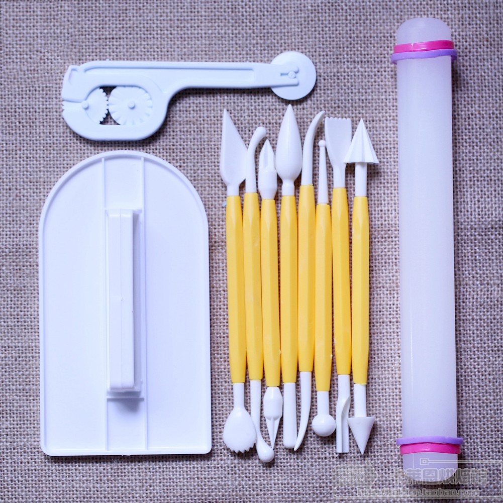 Bộ 4  Dụng Cụ Tạo Hình Trang Trí Bánh Kem