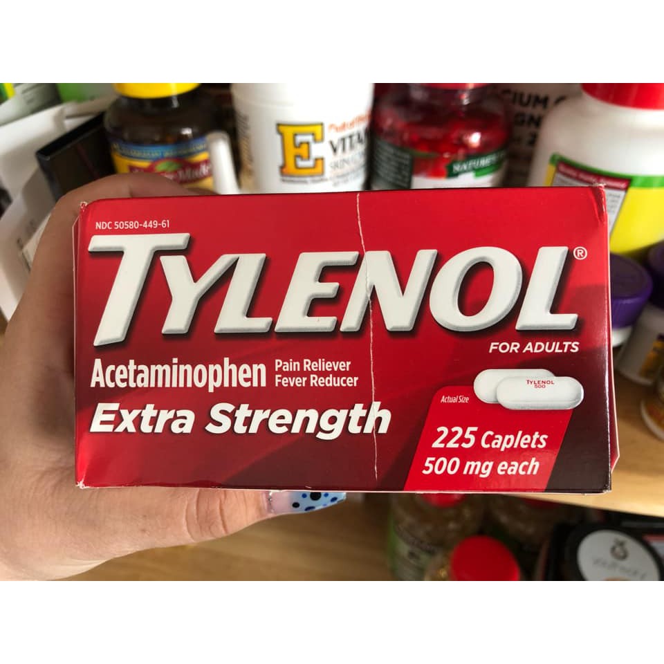 Tylenl Extra Strength 225 viên Mỹ [ Date 8/2024] | BigBuy360 - bigbuy360.vn