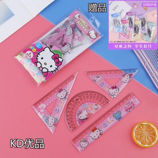 BỘ THƯỚC KẺ HELLO KITTY - DORAEMON