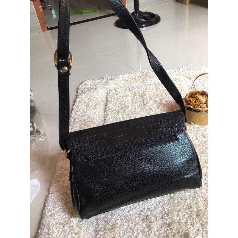 Túi si hiệu y hình da thật