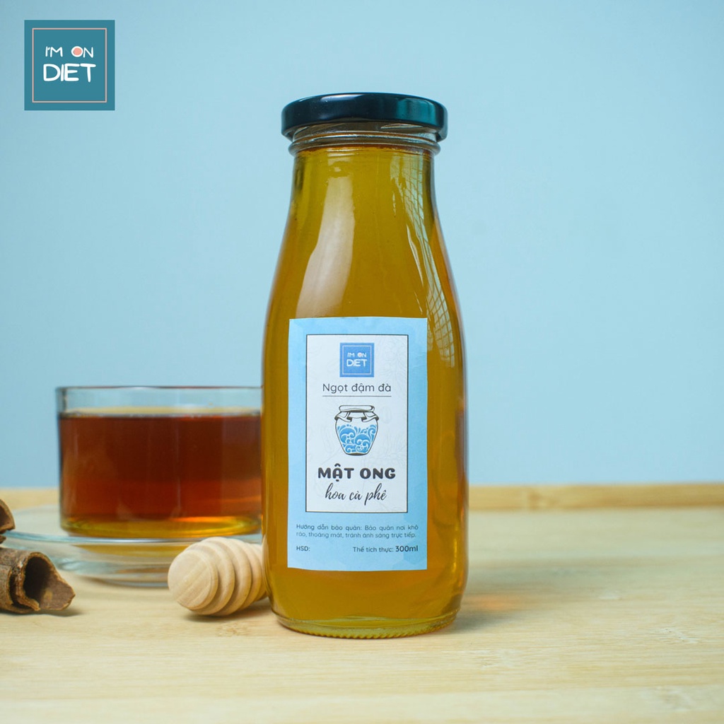 Mật Ong Nguyên Chất Hoa Nhãn - Hoa Cà Phê - Hoa Xuyến Chi - 3 Vị Thơm Ngon [300ml]