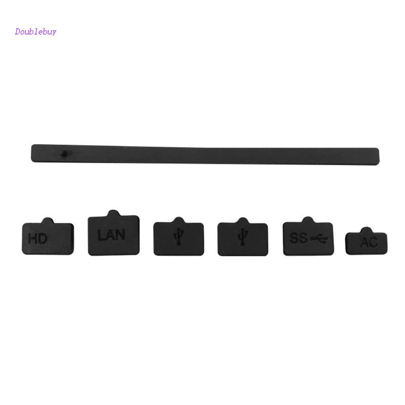 Bộ 7 Nút Bịt Bằng Silicone Chống Bụi Cho Cổng USB RJ45 PS5