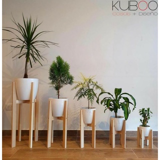 Chân đế gỗ kê chậu hoa . chân gỗ đỡ chậu cây