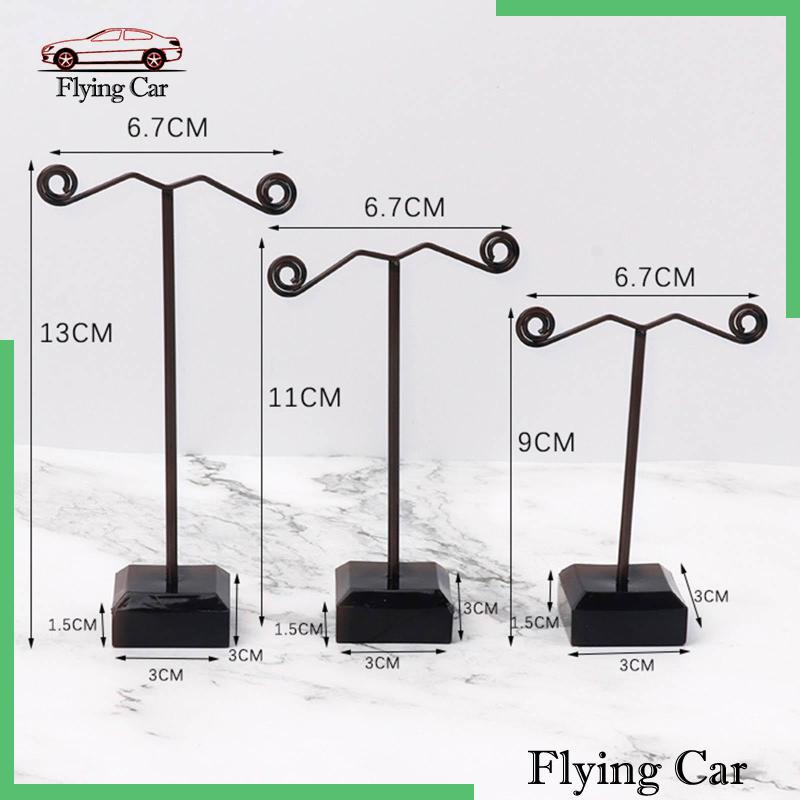 [Lzdjfmy2] 3 Giá Đỡ Trưng Bày Bông Tai Đinh Tán Cho Chụp Ảnh / Trình Diễ