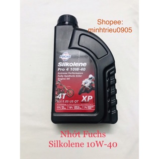 Nhớt Fuchs Silkolene 10W-40 🏍