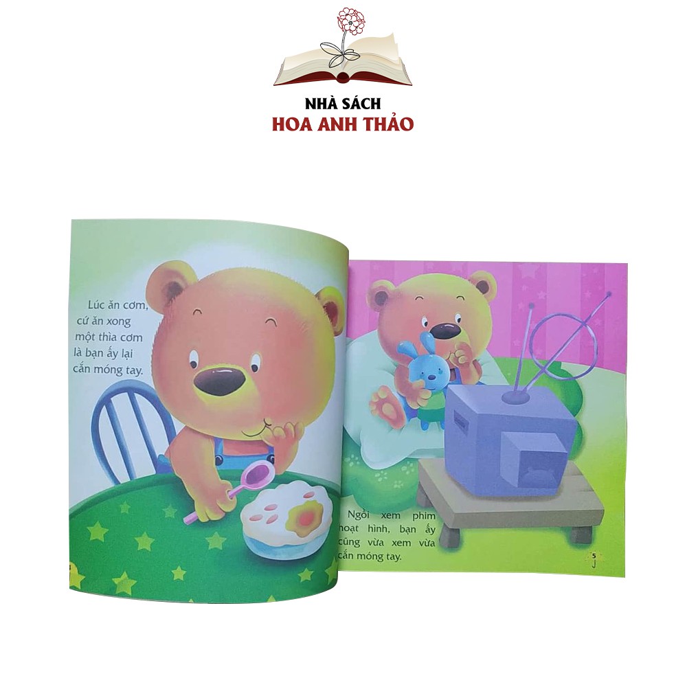Sách - Cùng bé học cùng bé chơi: Câu chuyện về Gấu Mi Mi (2 quyển)