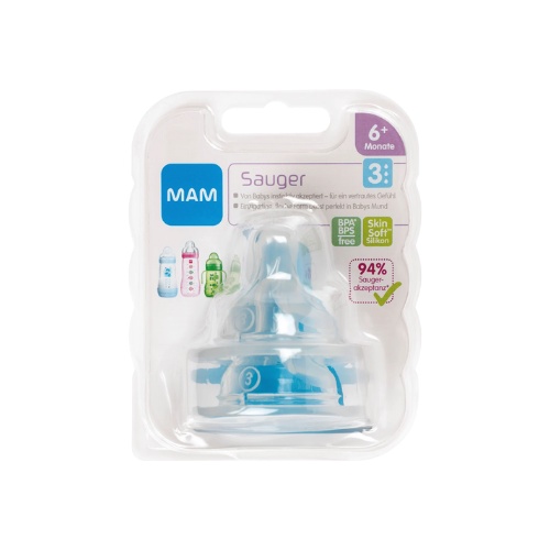 Núm ti thay thế bình sữa MAM của Đức số 1,2,3 - Shop Mecici