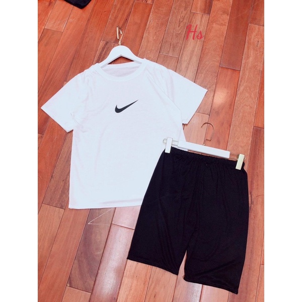 Bộ áo nai phẩy nhỏ + quần legging lửng TH6