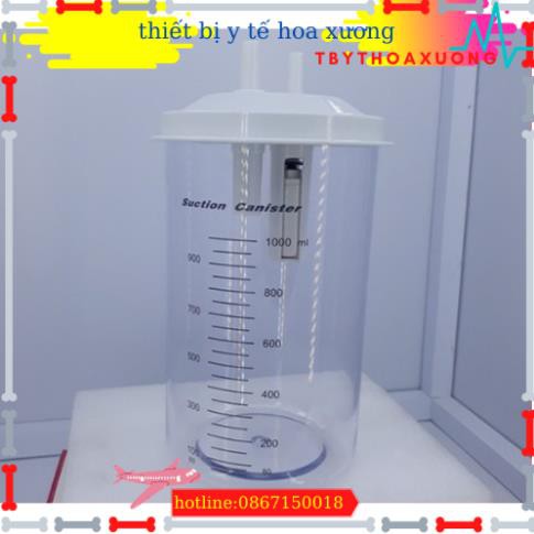 Bình Chứa Dịch 1000ml Cho Máy Hút Dịch 1 bình