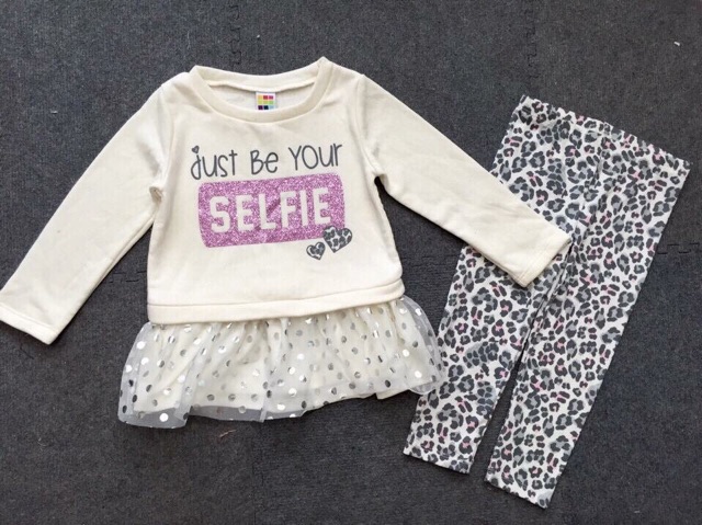 Bộ nỉ bông Healthtex BG cực xinh