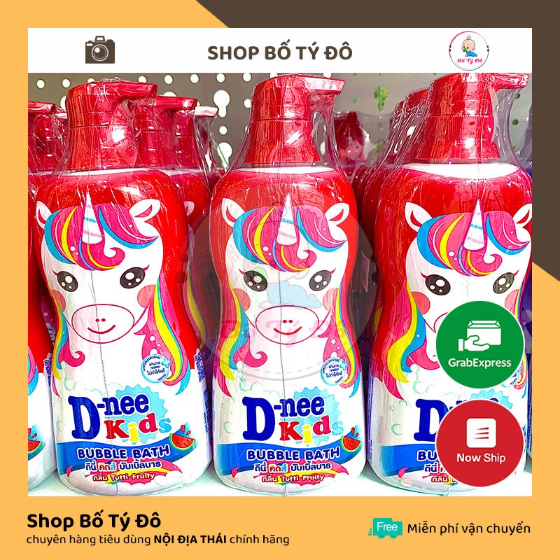 [Chai 400ml] Sữa tắm dnee kid thái lan, sữa tắm gội cho bé - Shop Bố Tý Đô