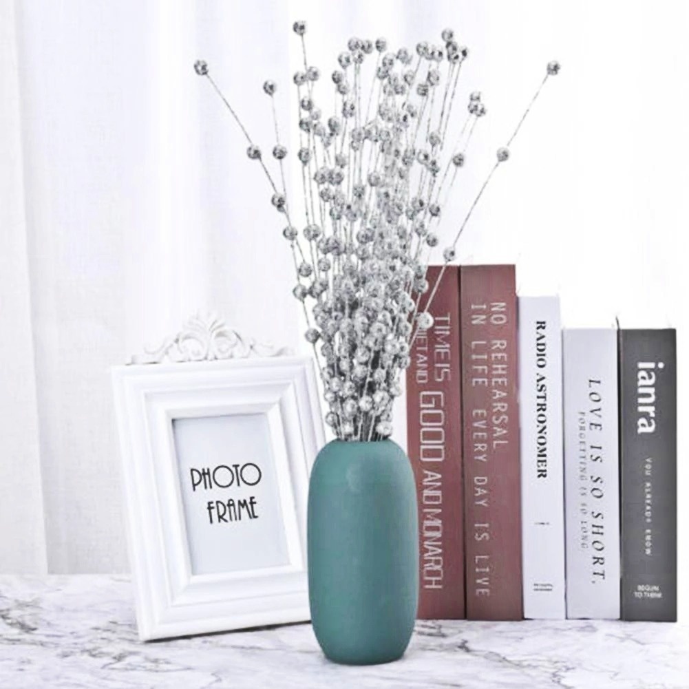 Hoa nhân tạo để bàn độc đáo trang trí Giáng sinh / tiệc cưới / tiệc tùng