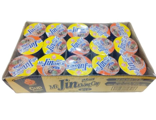 MÌ JIN KHÔNG CAY HÀN QUỐC 65G