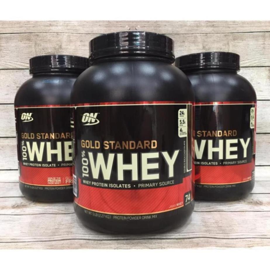 100% GOLD STANDARD WHEY Sữa tăng cơ bắp ON Gold Stard 100% Whey 5 Lbs (2.6kg)