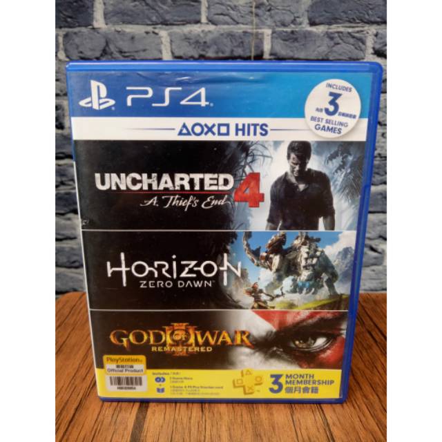 Đĩa Cd Chơi Game Ps4 Uncharted 4 Và Horizon Zero Dawn Uc4 Hzd Playstation4