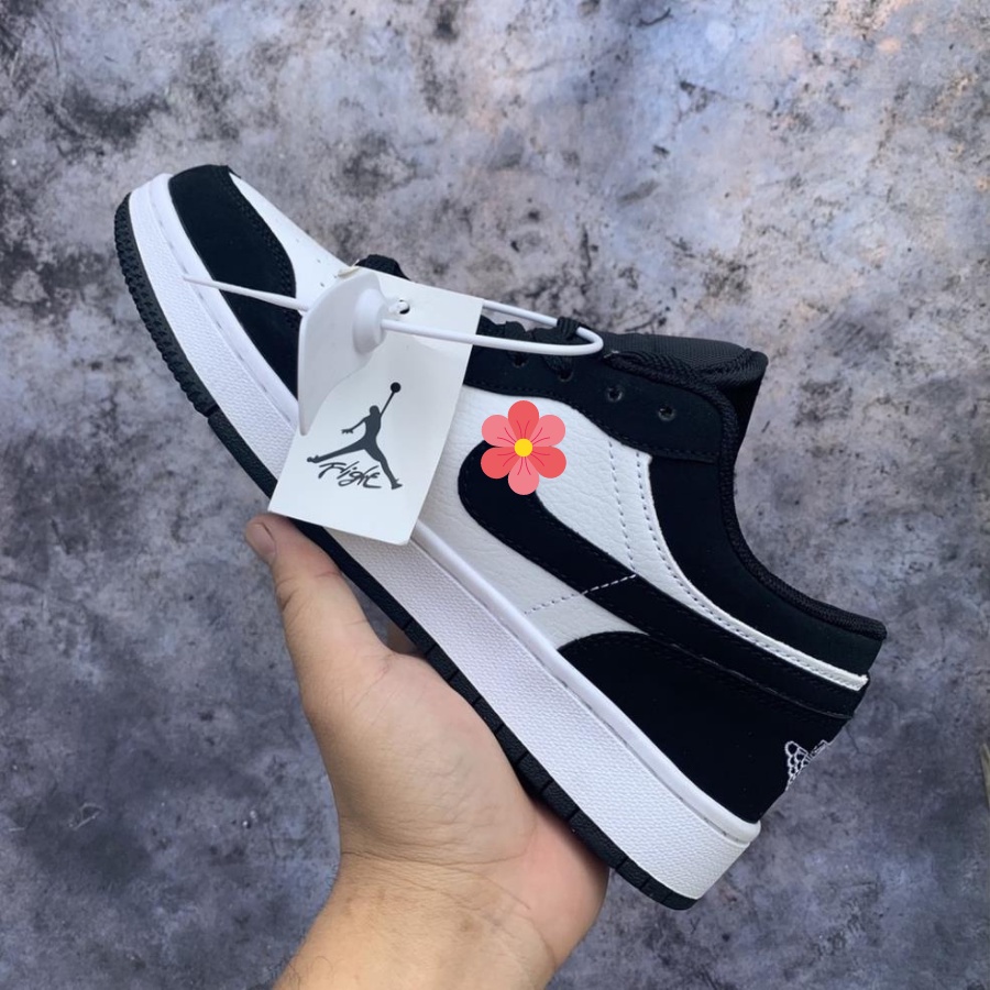 Giày thể thao Jordan Low Thấp Cổ Panda, Giày JD1 đen trắng cổ thấp | BigBuy360 - bigbuy360.vn