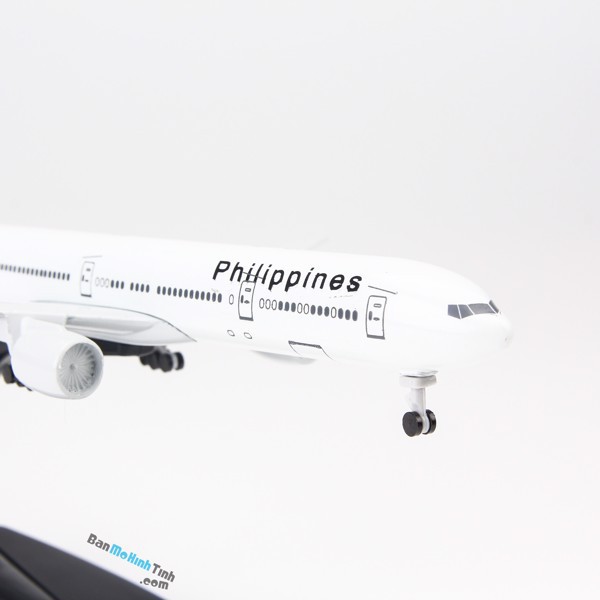 Mô hình máy bay Philippines Airlines Boeing B777 20cm  Everfly