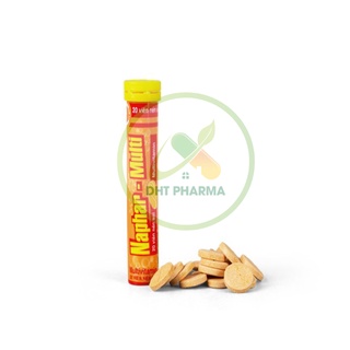 Viên sủi Naphar Multi Nam Hà (Tube 20 viên sủi)