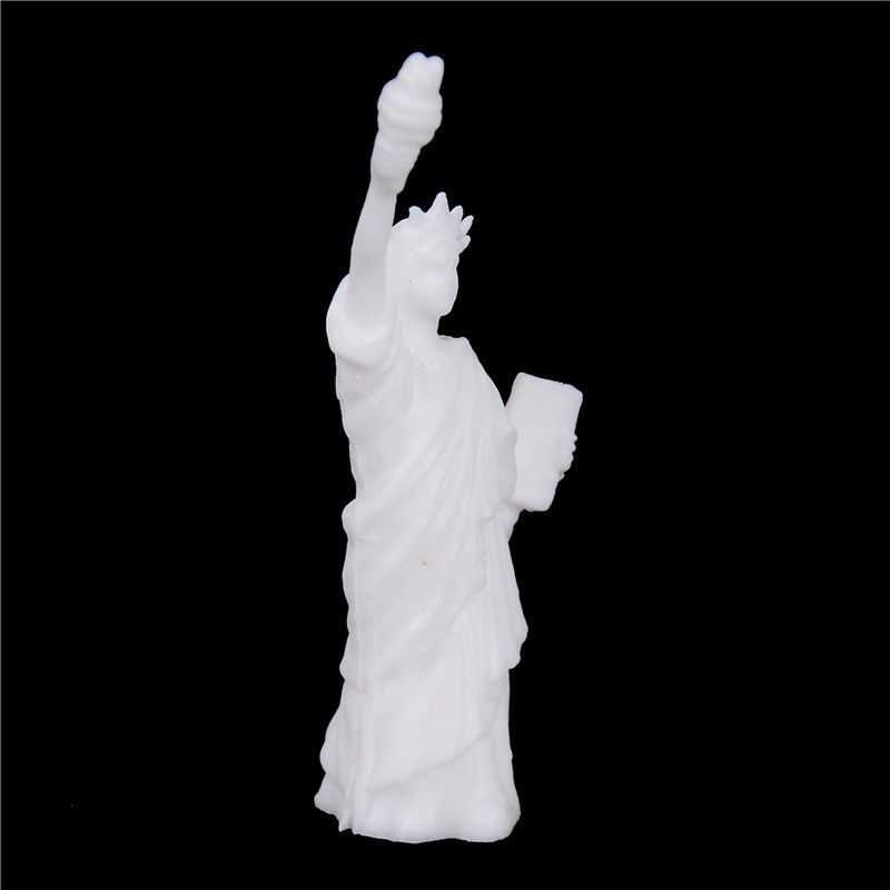 [superhomestore]Miniature Dollhouse Accessories Scene Model Statue of Liberty Toy Girl Gift