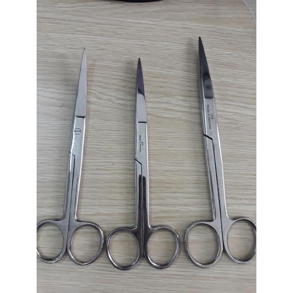 KÉO Y TẾ INOX THẲNG / CONG, NHỌN PAKISTAN CÁC CỠ