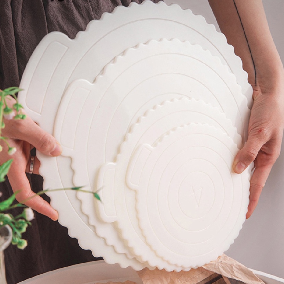 Đế nhựa lót bánh kem siêu xinh - tái sử dụng được nhiều lần (4 size: 4/6/8/10 inch)