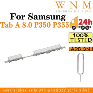 Nút nguồn cho samsung galaxy tab a 8.0 p350 p355 nút nguồn và bên nút phím nút bật tắt âm lượng lên xuống nút bên thay thế một phần