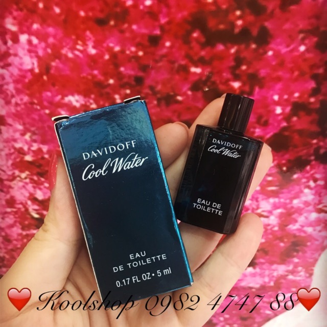 Mini 5ml NƯỚC HOA NAM COOL WATER CỦA HÃNG DAVIDOFF