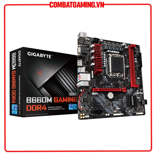 Bo mạch chủ Mainboard Gigabyte B660M Gaming DDR4 ( main chipset Intel B660 / LGA 1700 / 2x DDR4 )