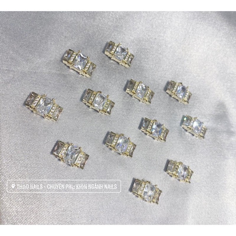 Đá hình gắn móng tay - phụ kiện nail