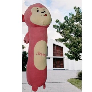 🔴 gối ôm hình thú cho bé loại lớn nhất 100cm siêu mềm mịn nhiều mẫu