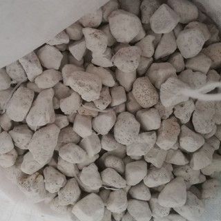 Nham Thạch Trắng 1KG - Đá Lông Vũ TURKEY Thổ 2-4cm vật liệu lọc hồ cá