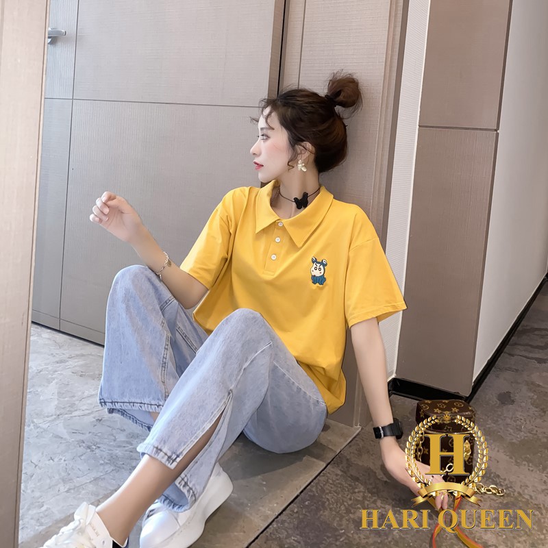 Áo polo cậu bé Shin Ếch HARI0720