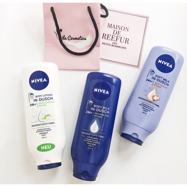 Kem xả tắm Nivea Đức 400ml