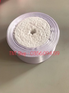 1 CUỘN RUY BĂNG LỤA 4CM DÀI 22M