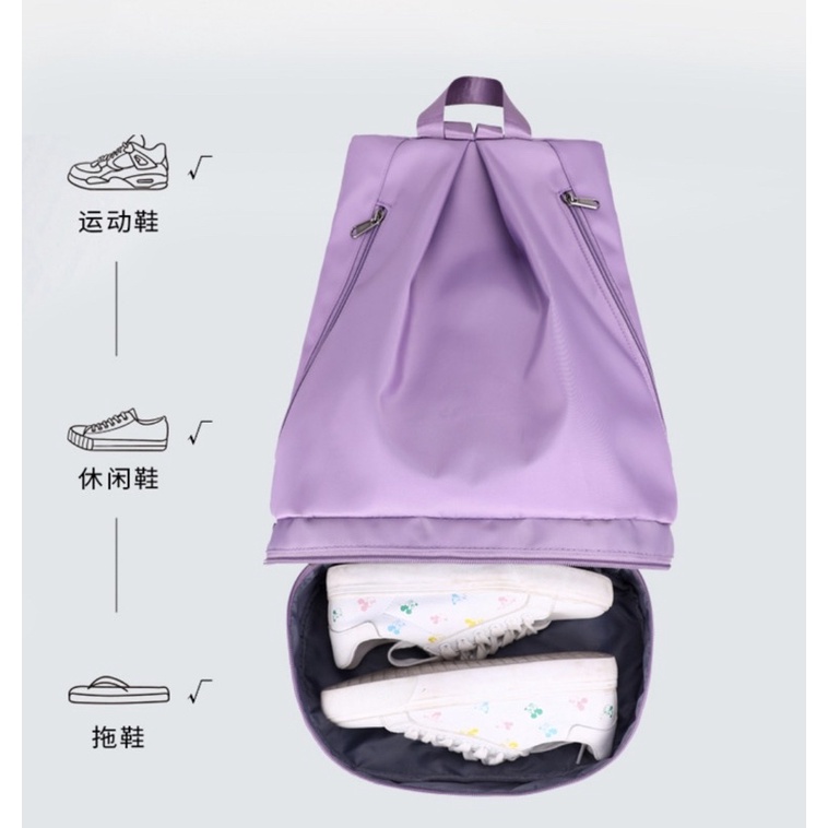 Balo thể thao chống nước nam nữ, có ngăn đựng giày riêng