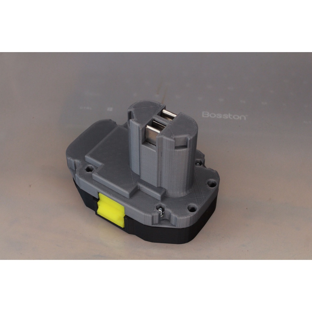 Đế Chuyển Pin MAKlTA Trượt Sang Pin MAKlTA Chọt - Ngàm Đế Chuyển Chân Pin MAKlTA 40MM Trượt Sang Cho Máy MAKlTA Chọt vvv