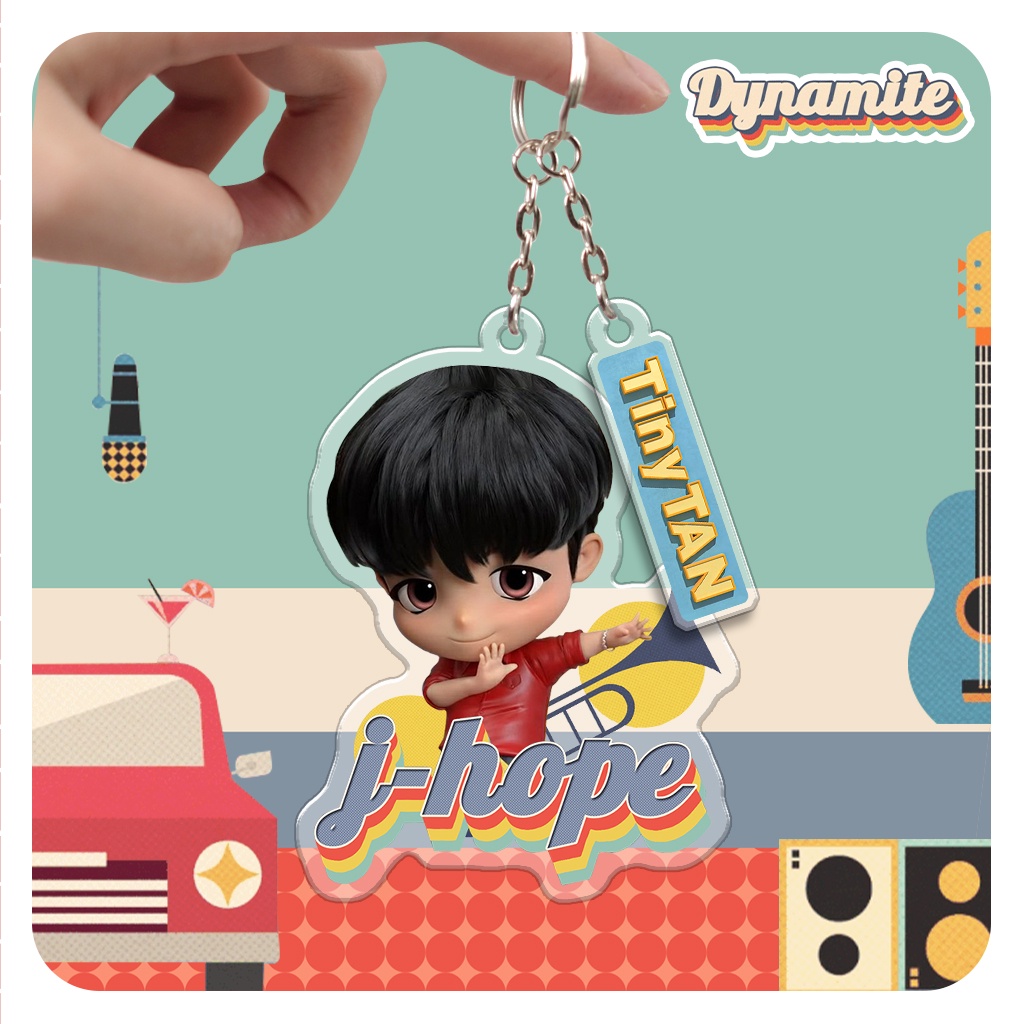 Móc khóa KPOP BTS Bangtan Boys Dynamite
