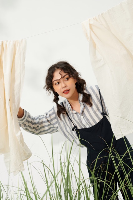 MIKA OVRERALL (Yếm Linen) | BigBuy360 - bigbuy360.vn