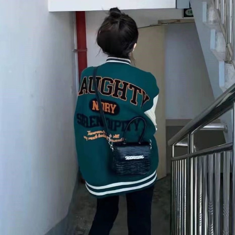 ÁO BOMBER TAY DA 2 LỚP HÀNG QUẢNG CHÂU HÓT 2022