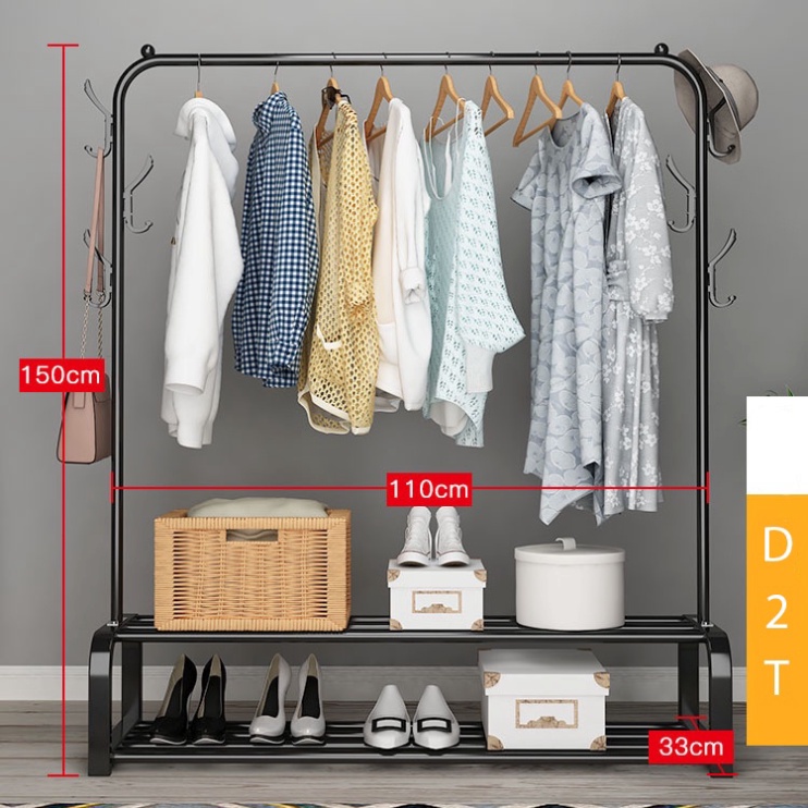 Kệ treo quần áo, giá treo quần áo đa dạng kiểu dáng chất liệu thép không gỉ bền đẹp, chắc chăn