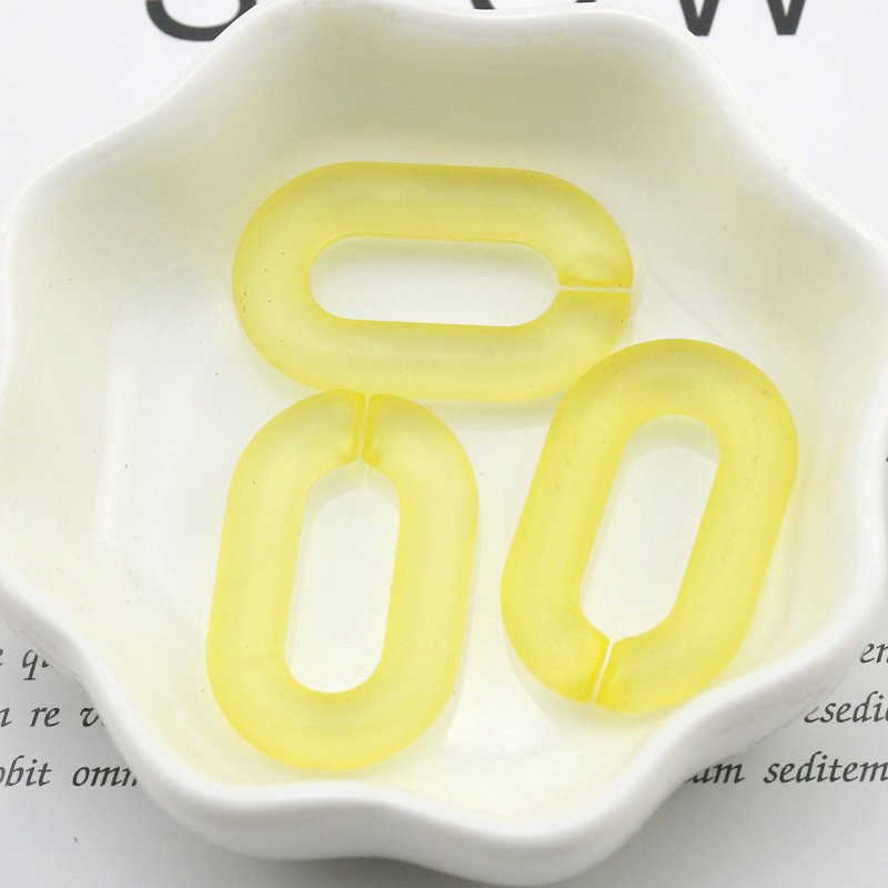 Set 25 Móc Khóa Trong Suốt Hình Chữ U