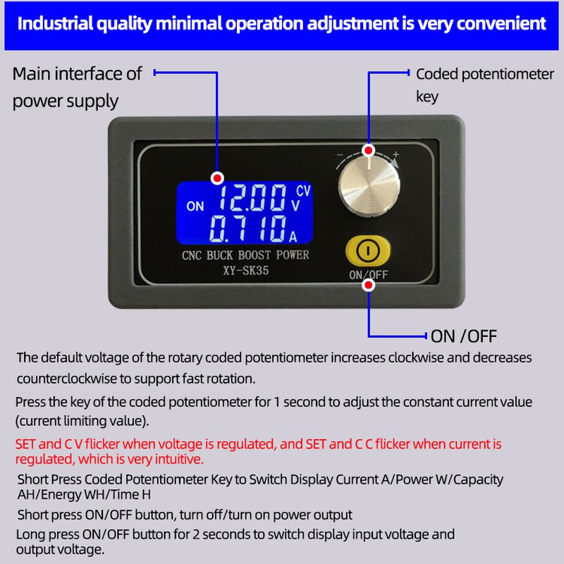 Mô Đun Hạ Áp Sk35 Dc-Dc 5-30v 4a 35w