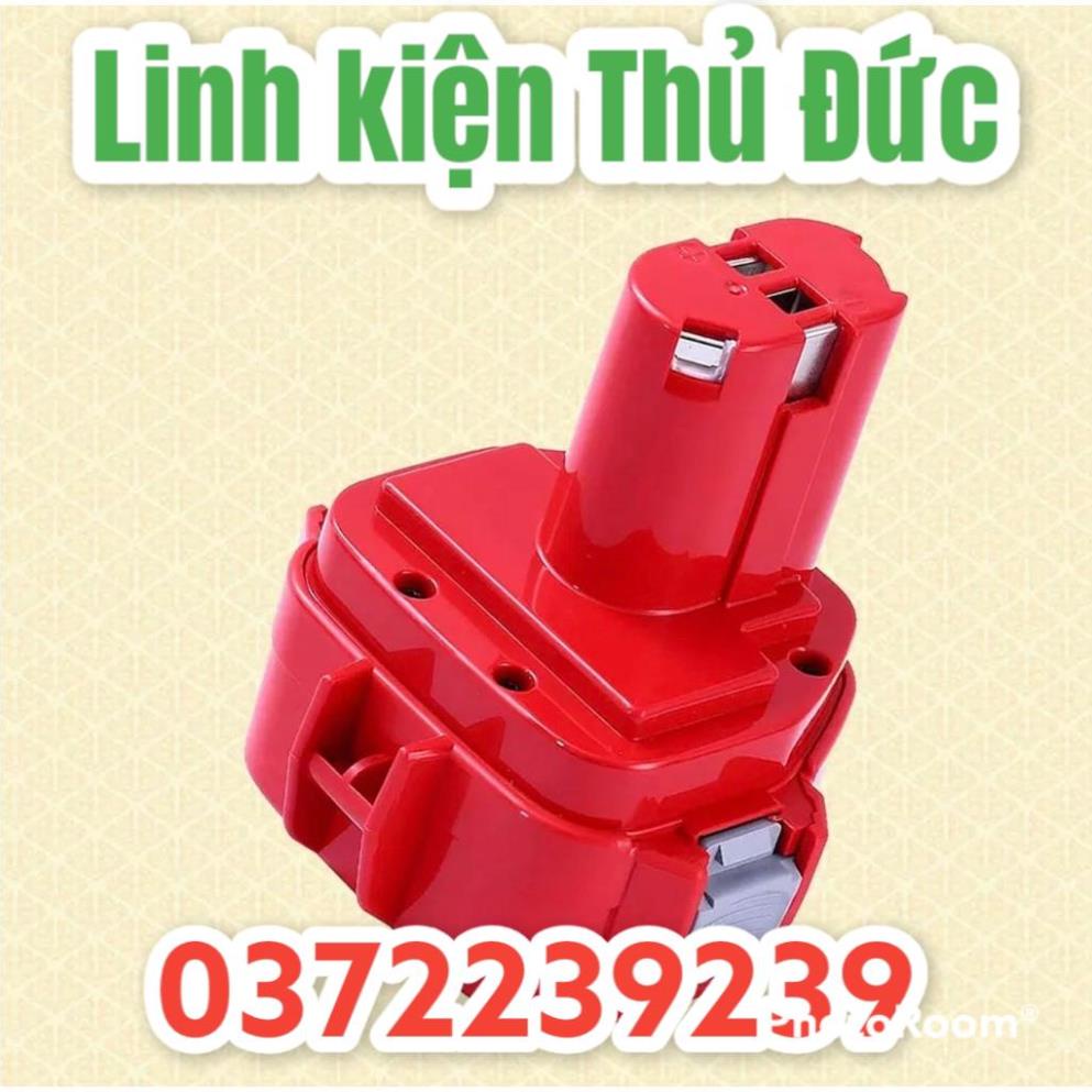 Lktd BN. Vỏ pin Makita 12V Ni-Mh có ốc vặn dễ tháo lắp.