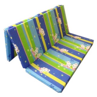 Nệm Bông Ép 1m2x1m95x5cm Gấp 3 Thoáng Mát, Độ Bền Cao
