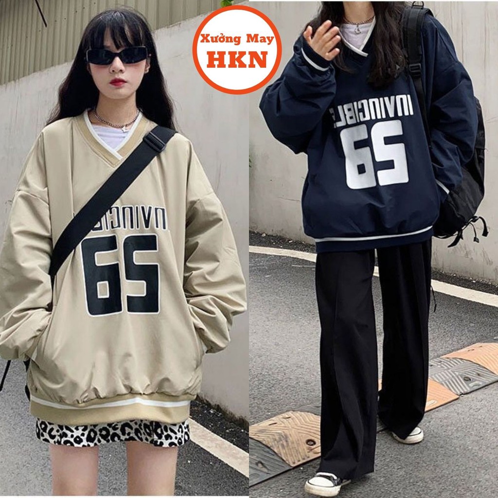Áo Hoodie Unisex Nam Nữ Chất Nỉ Cổ Chữ V In Họa Tiết 65 Vải Đẹp Mã 540 Xưởng May HKN